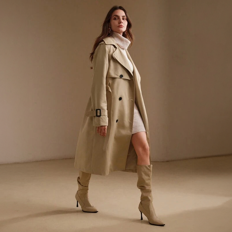 Jacqueline | Long Luxury Coat