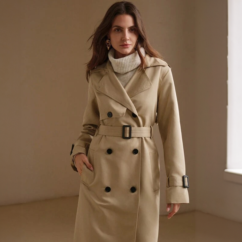 Jacqueline | Long Luxury Coat