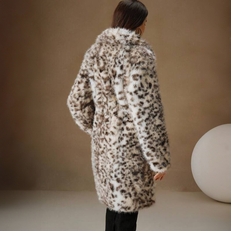 Violette | Leopard Faux Coat