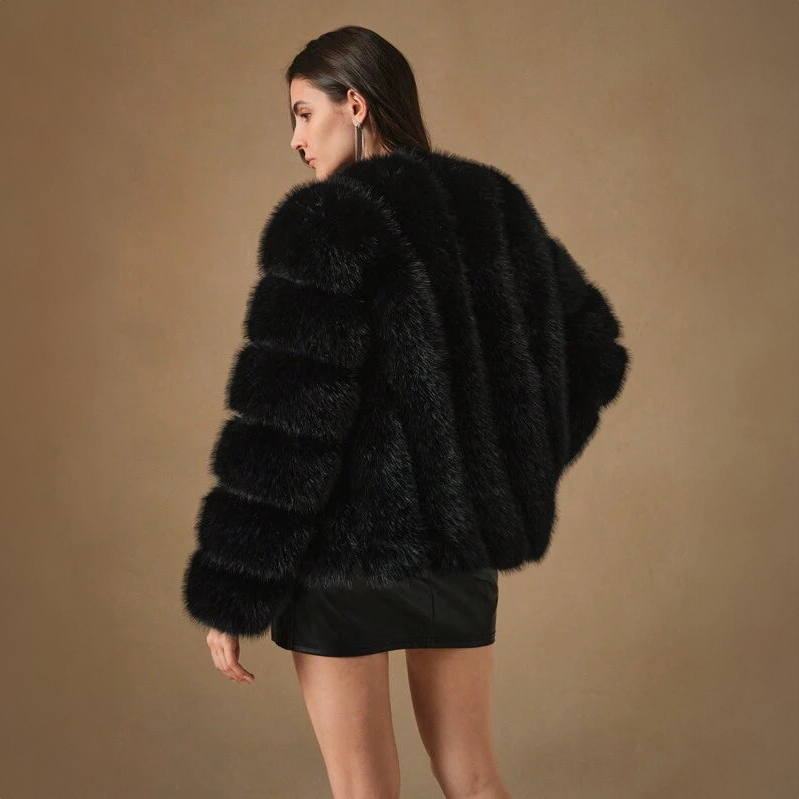 Clemence | Fur Autumn Coat