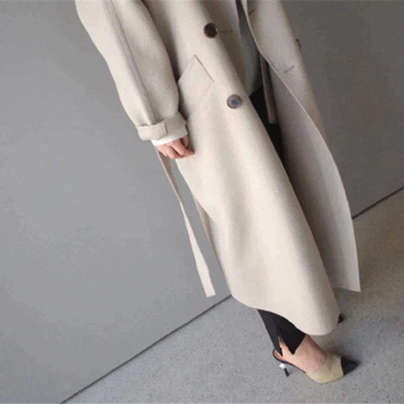 Alexandria | Long Wool Coat Venuries