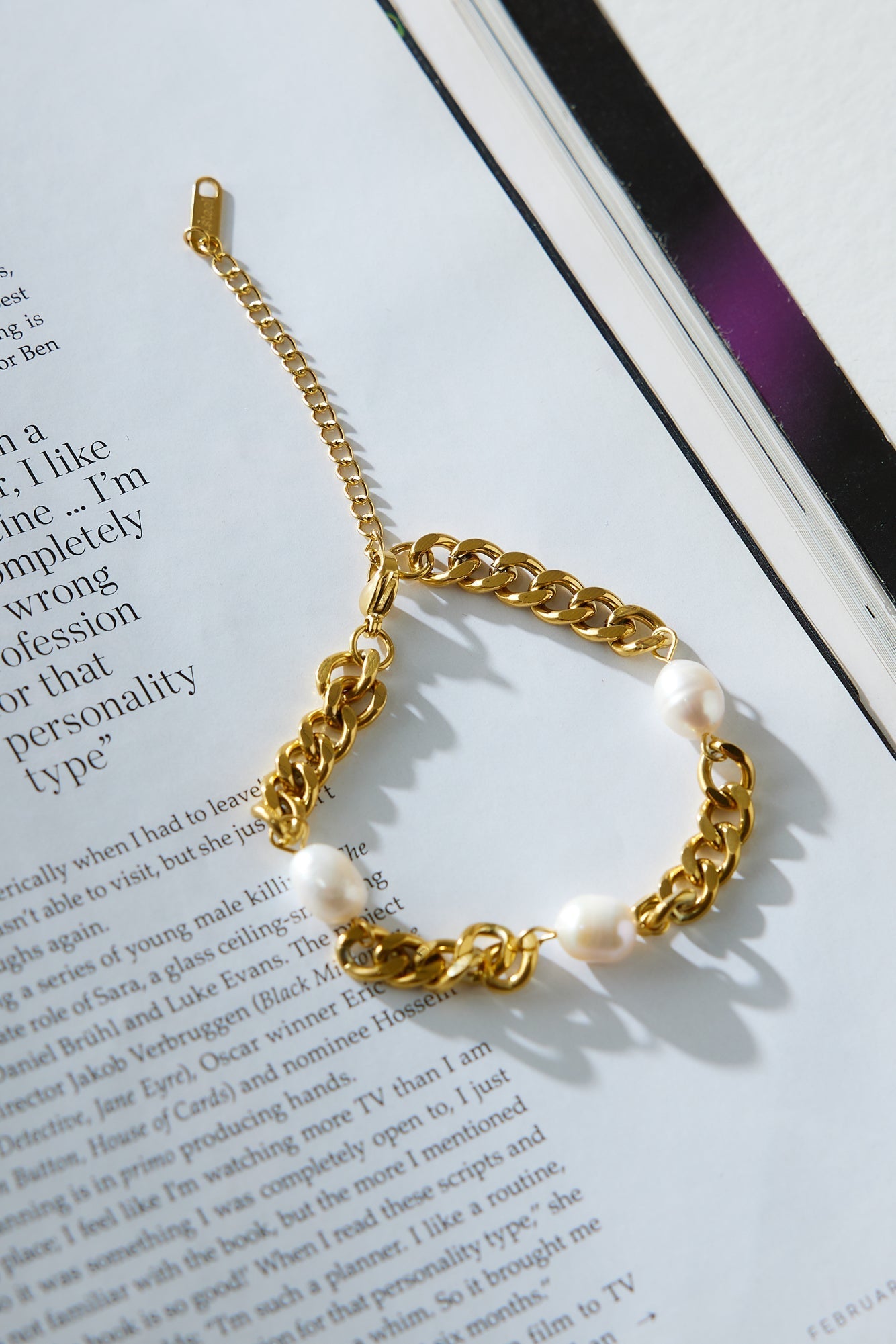 18k Gold Plated Euphoria Bracelet Gold Venuries