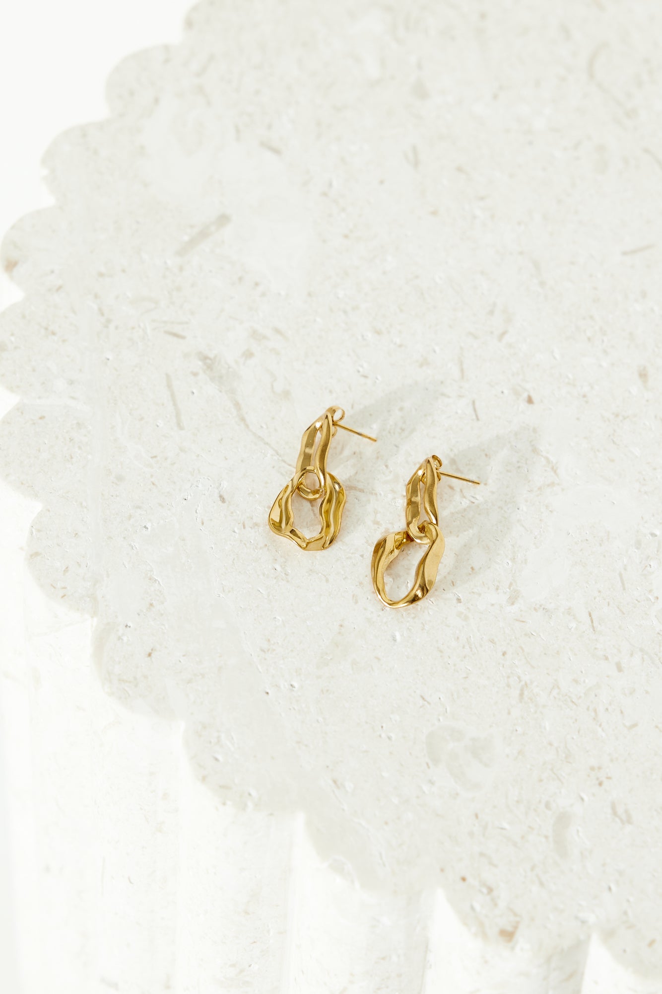 18k Gold Plated Everyone Wants Earrings Gold Venuries