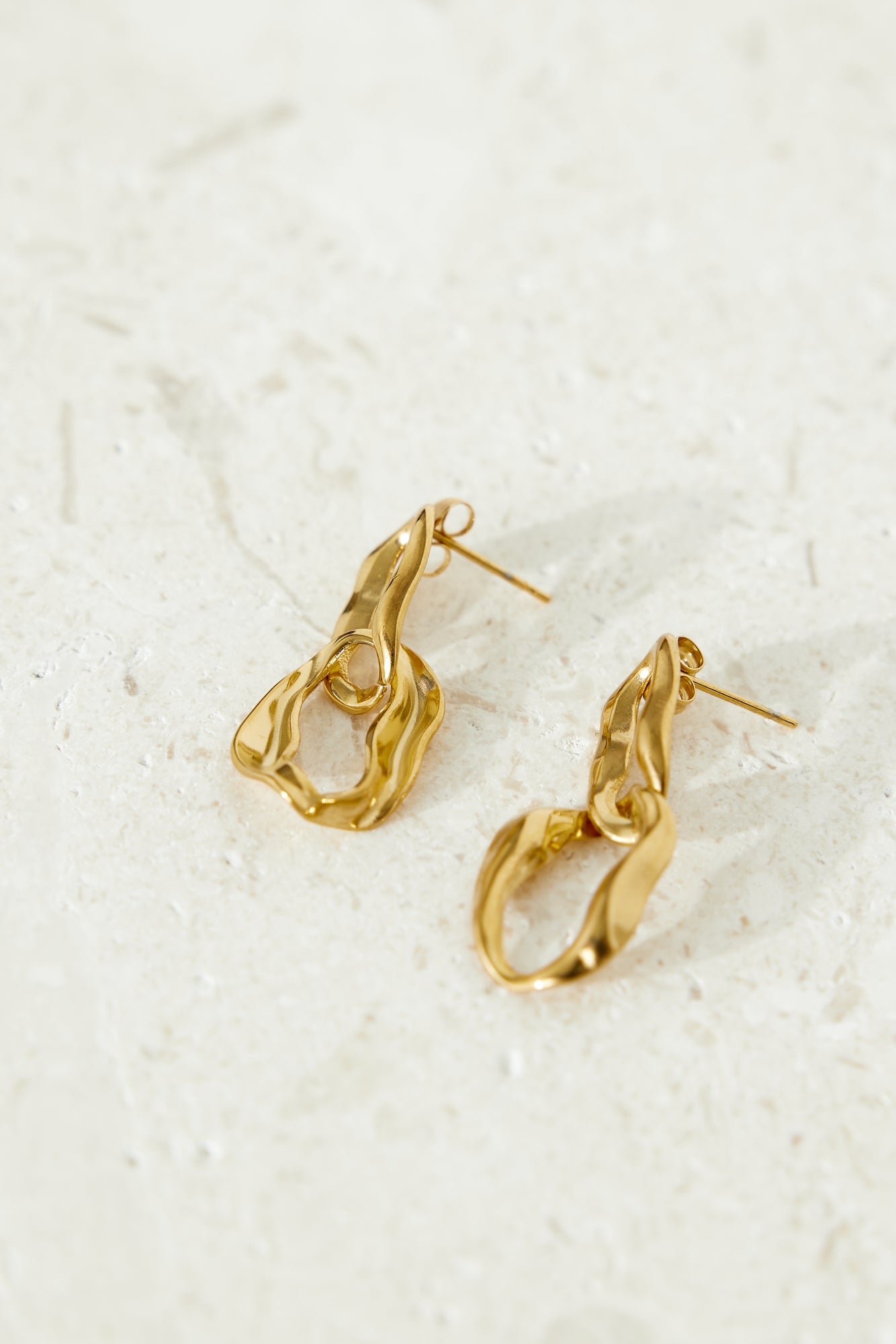 18k Gold Plated Everyone Wants Earrings Gold Venuries