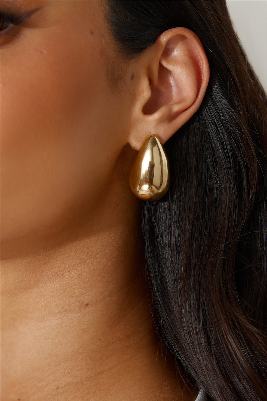 18k Gold Plated Dates At Night Earrings