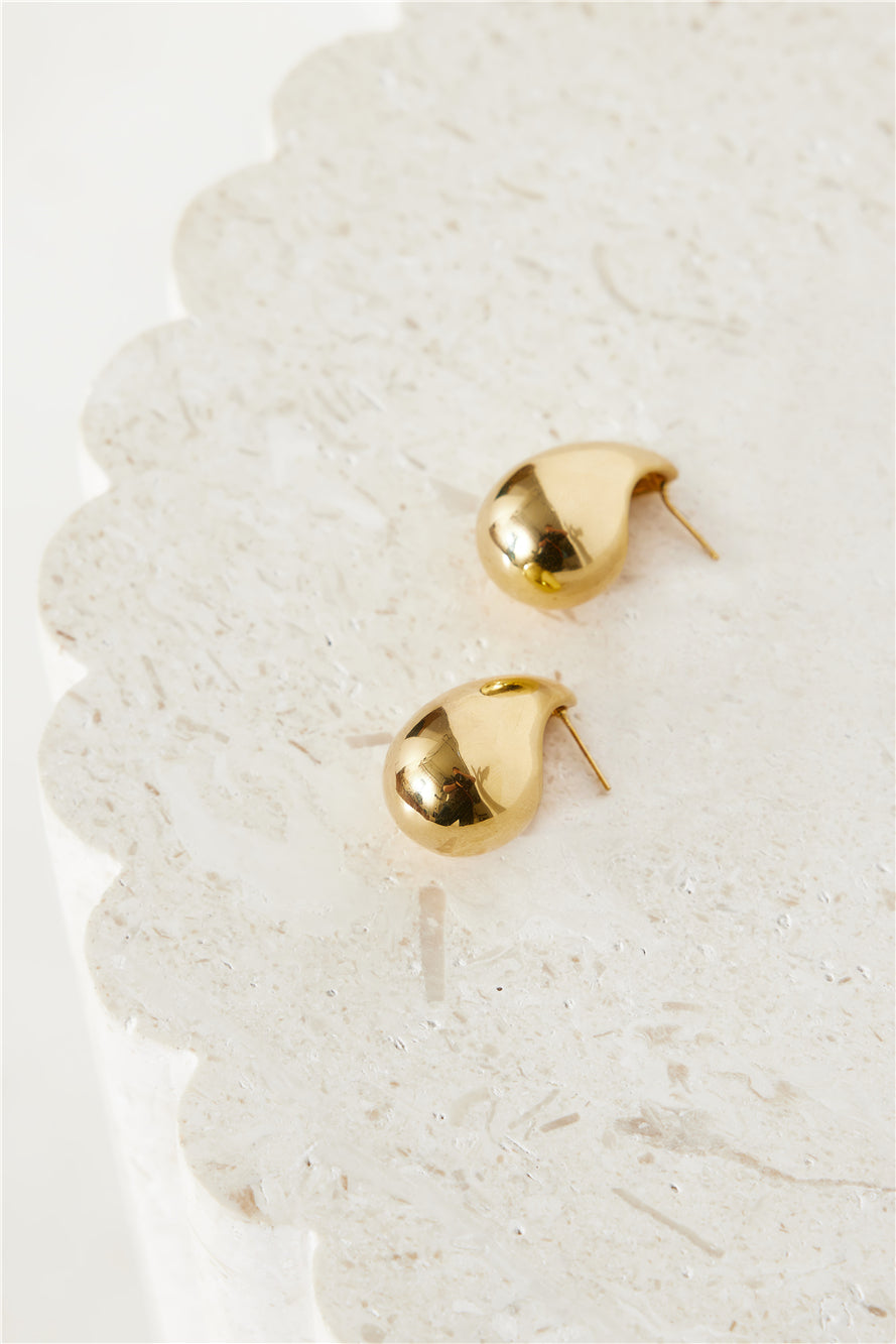 18k Gold Plated Dates At Night Earrings