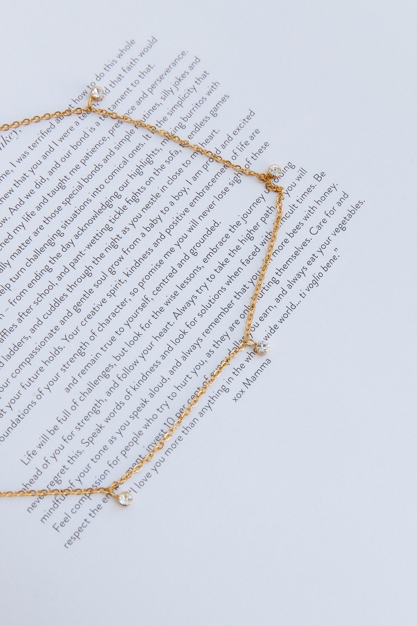 18K Gold Plated Love Is A Moment Necklace