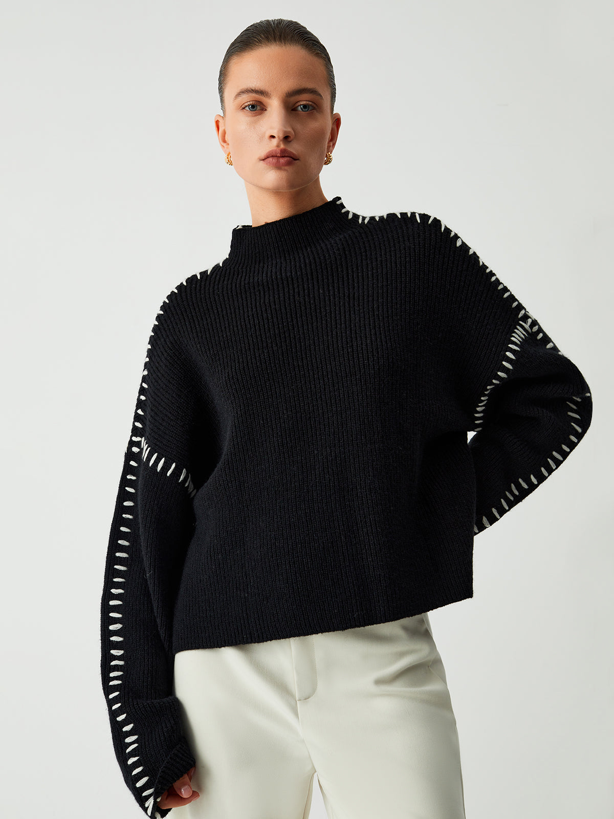 Siara | Patchwork Knit