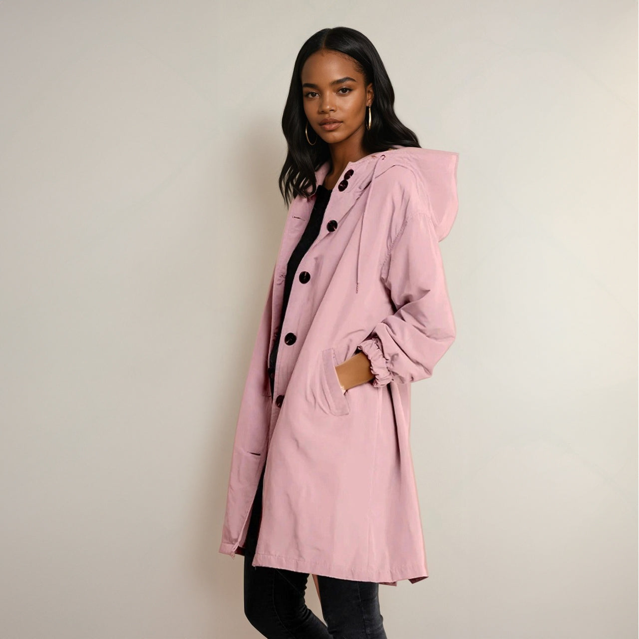 Catherine | Elegant Raincoat