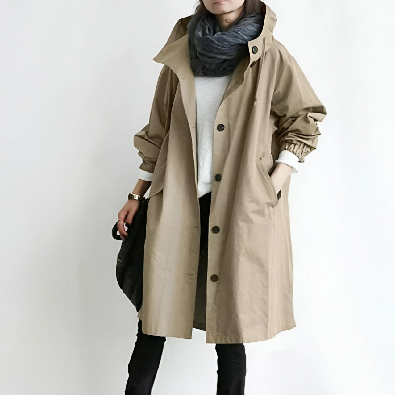 Catherine | Elegant Raincoat