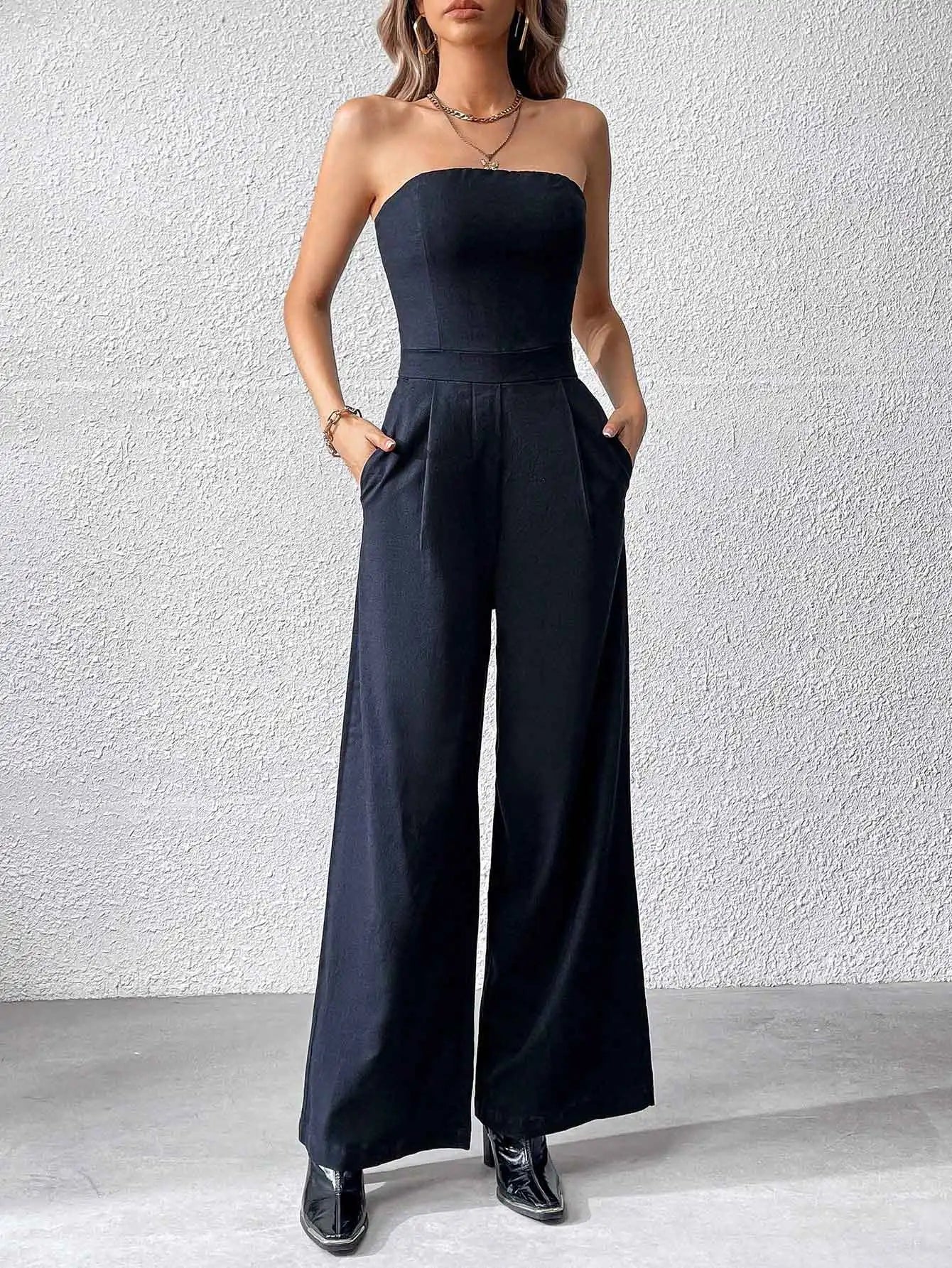 Isolde | Jumpsuit Black