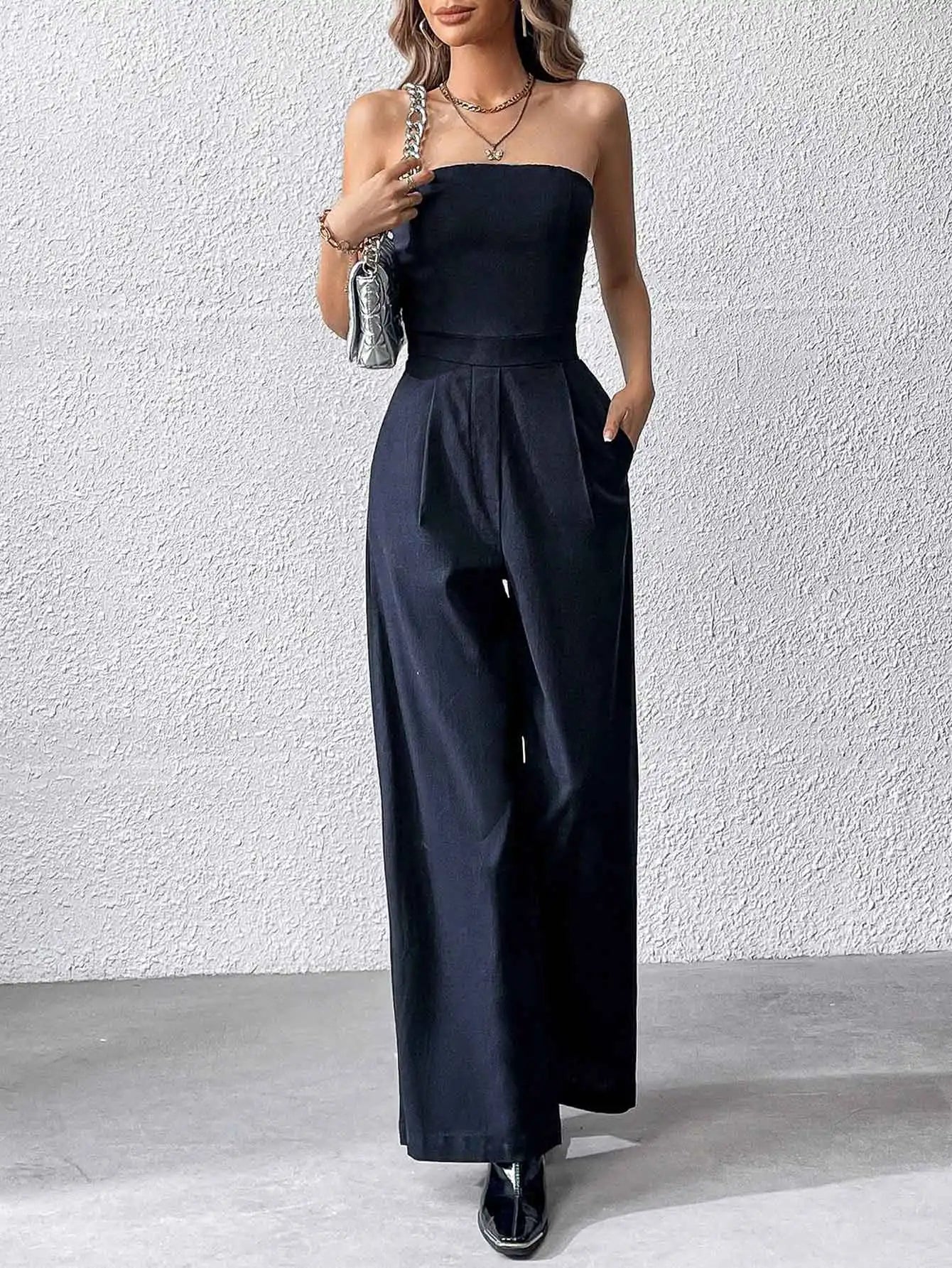 Isolde | Jumpsuit Black