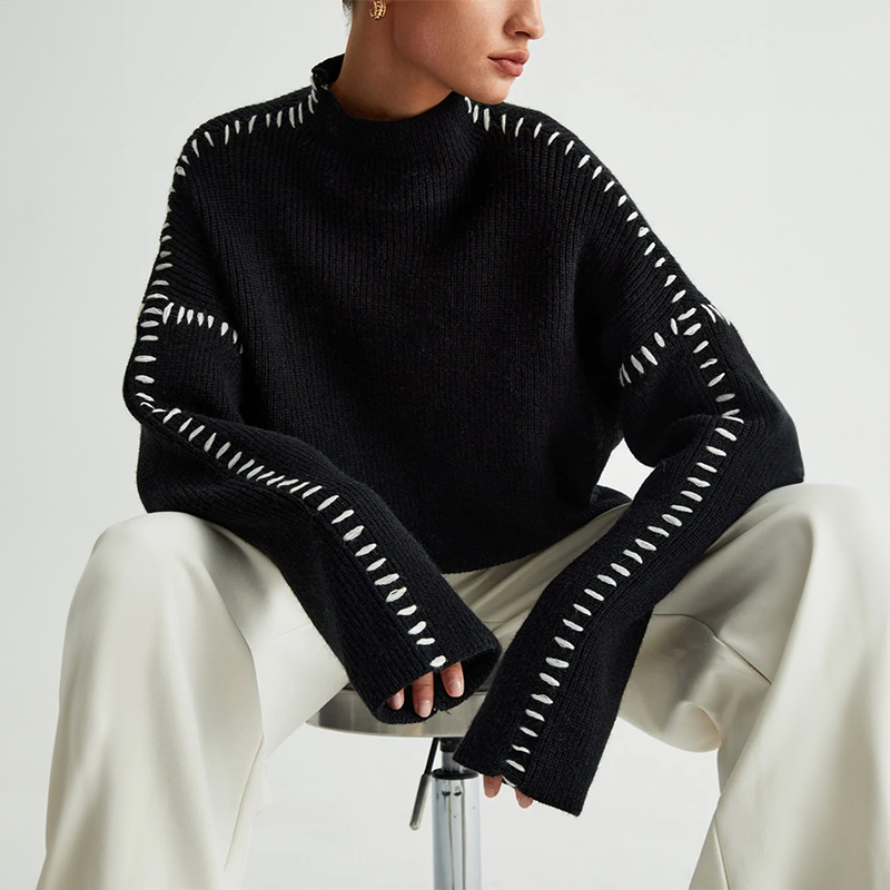 Siara | Patchwork Knit