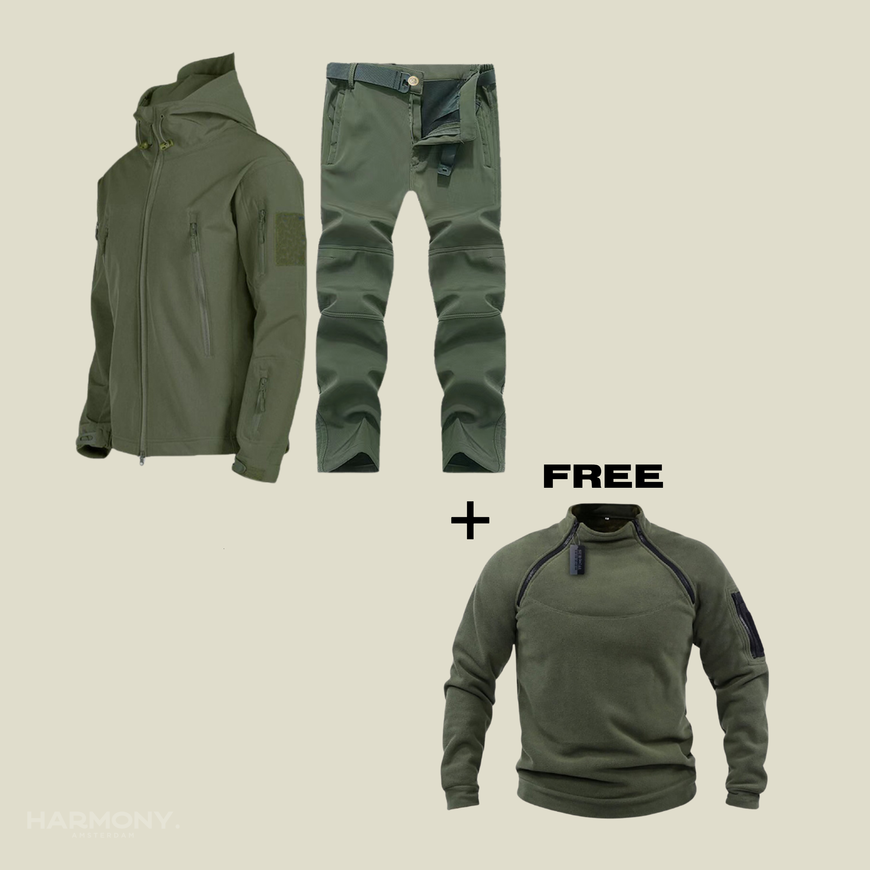 Jorge | Military Waterproof Set + Free Jacket