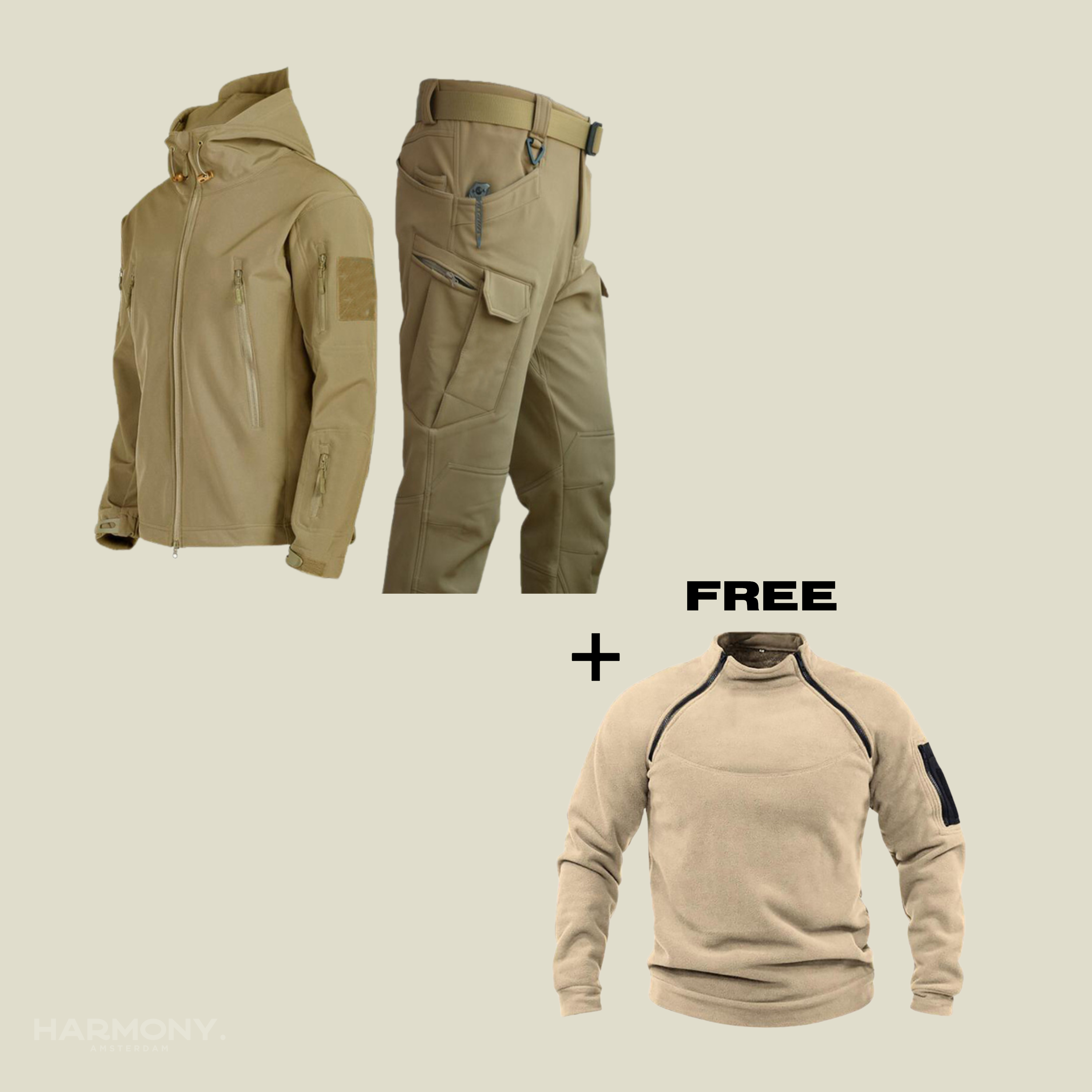 Jorge | Military Waterproof Set + Free Jacket