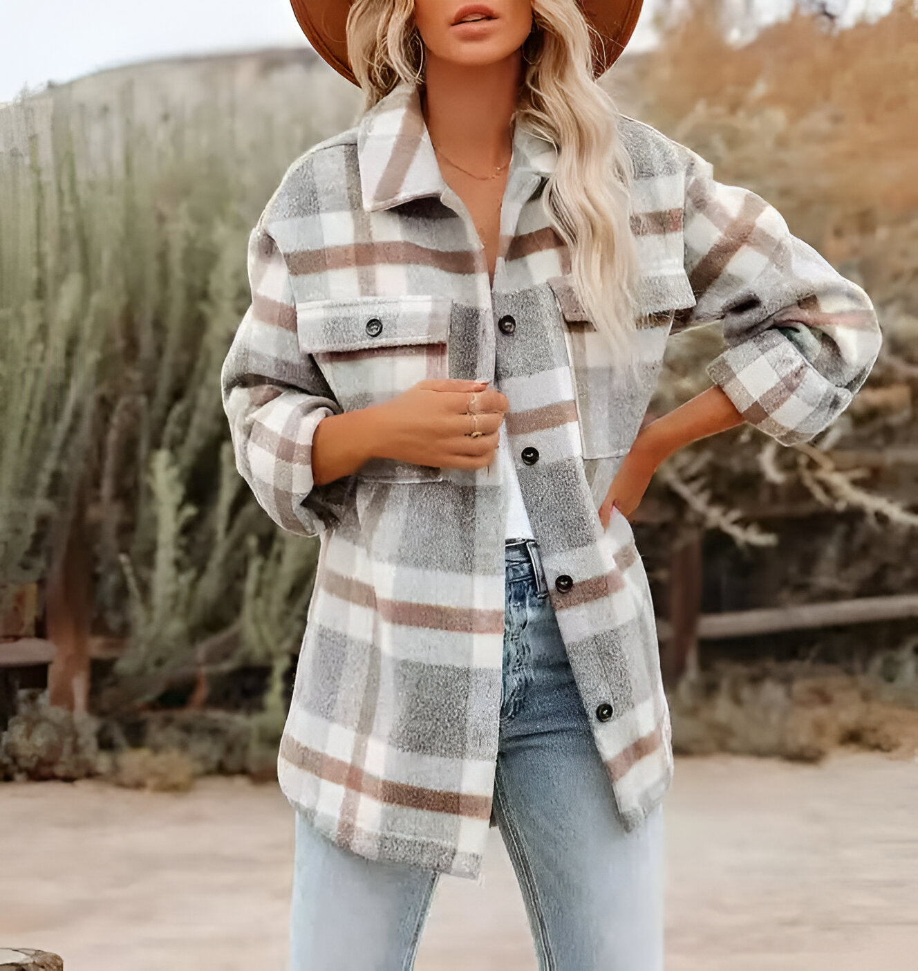 Mile | Trendy Plaid Shirt