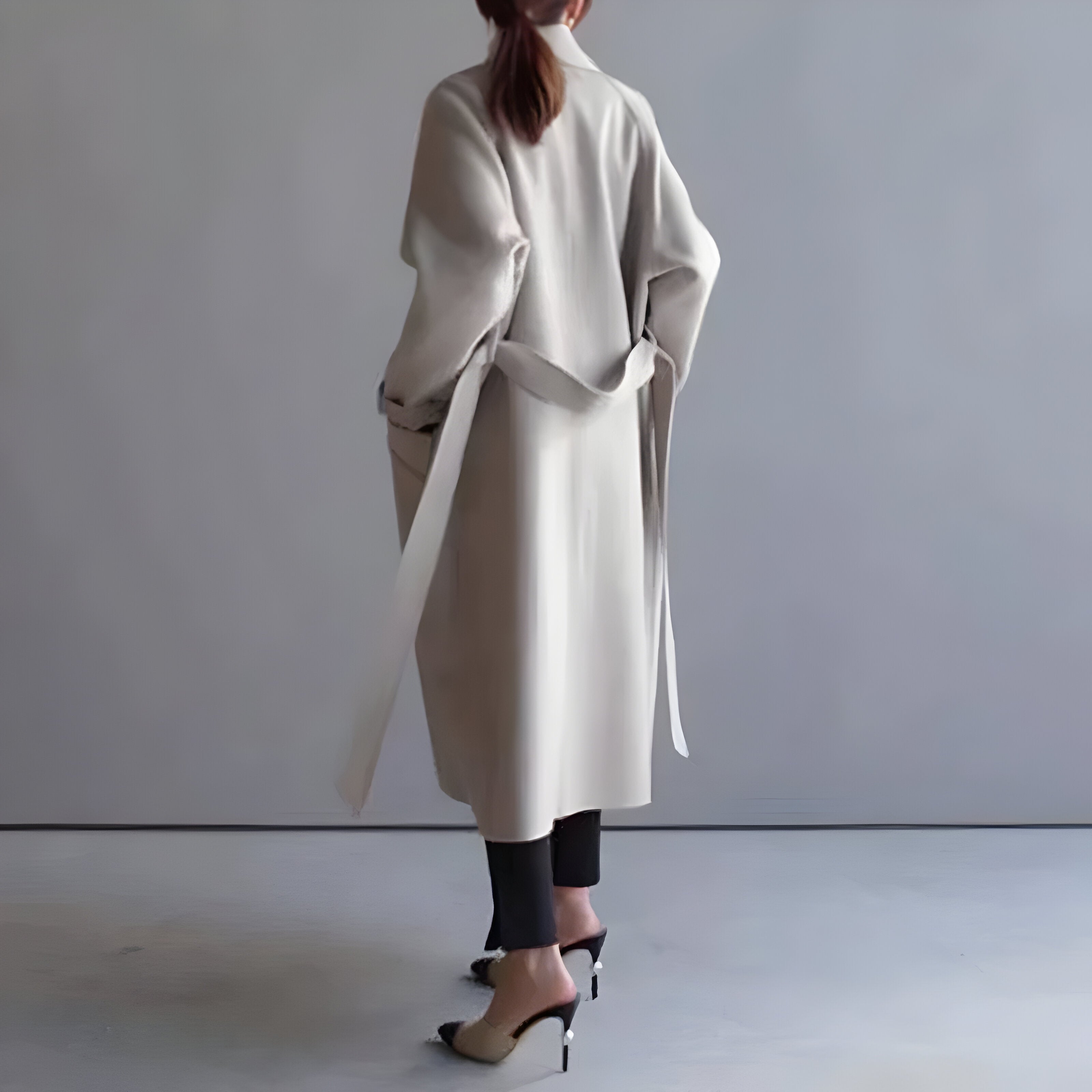 Alexandria | Long Wool Coat