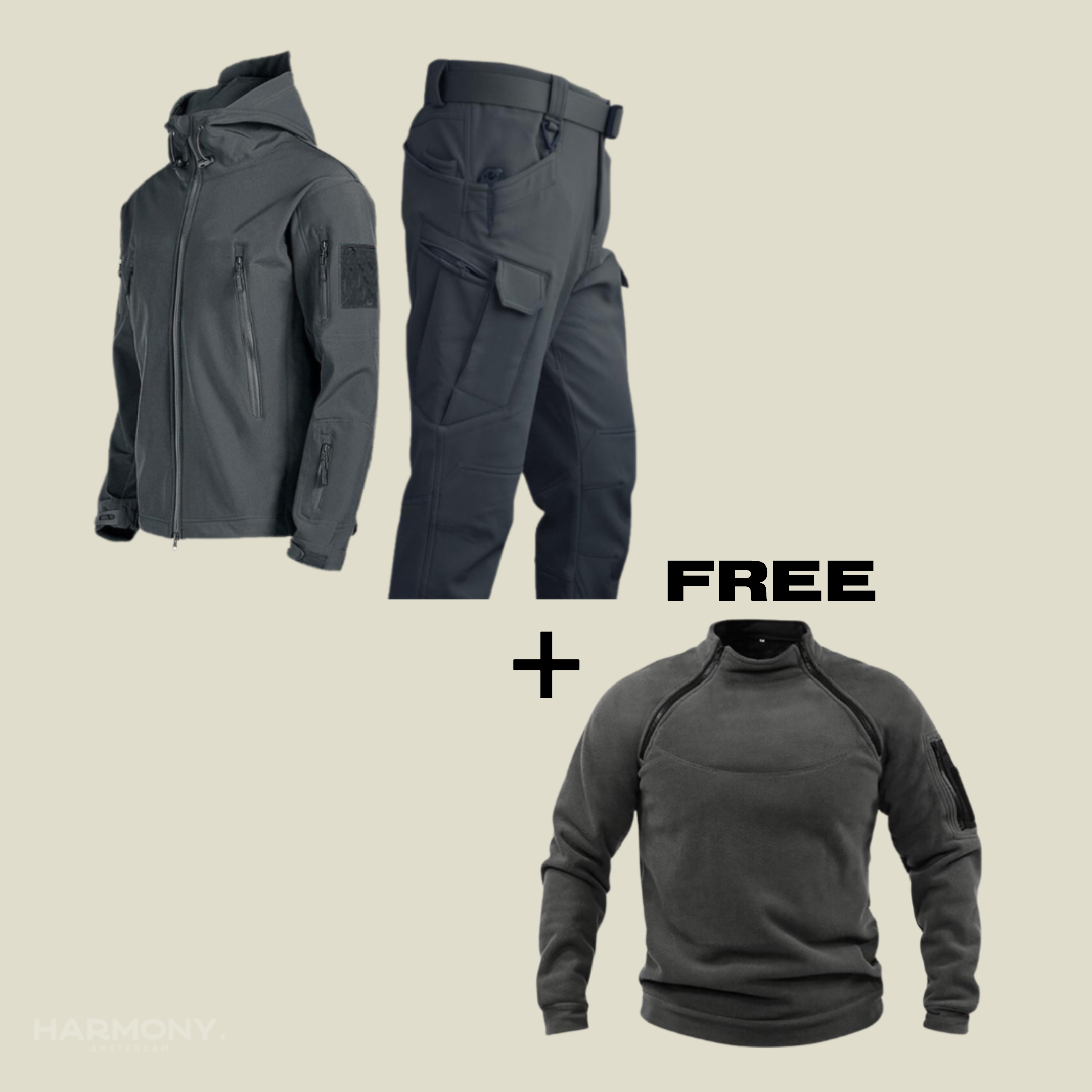 Jorge | Military Waterproof Set + Free Jacket