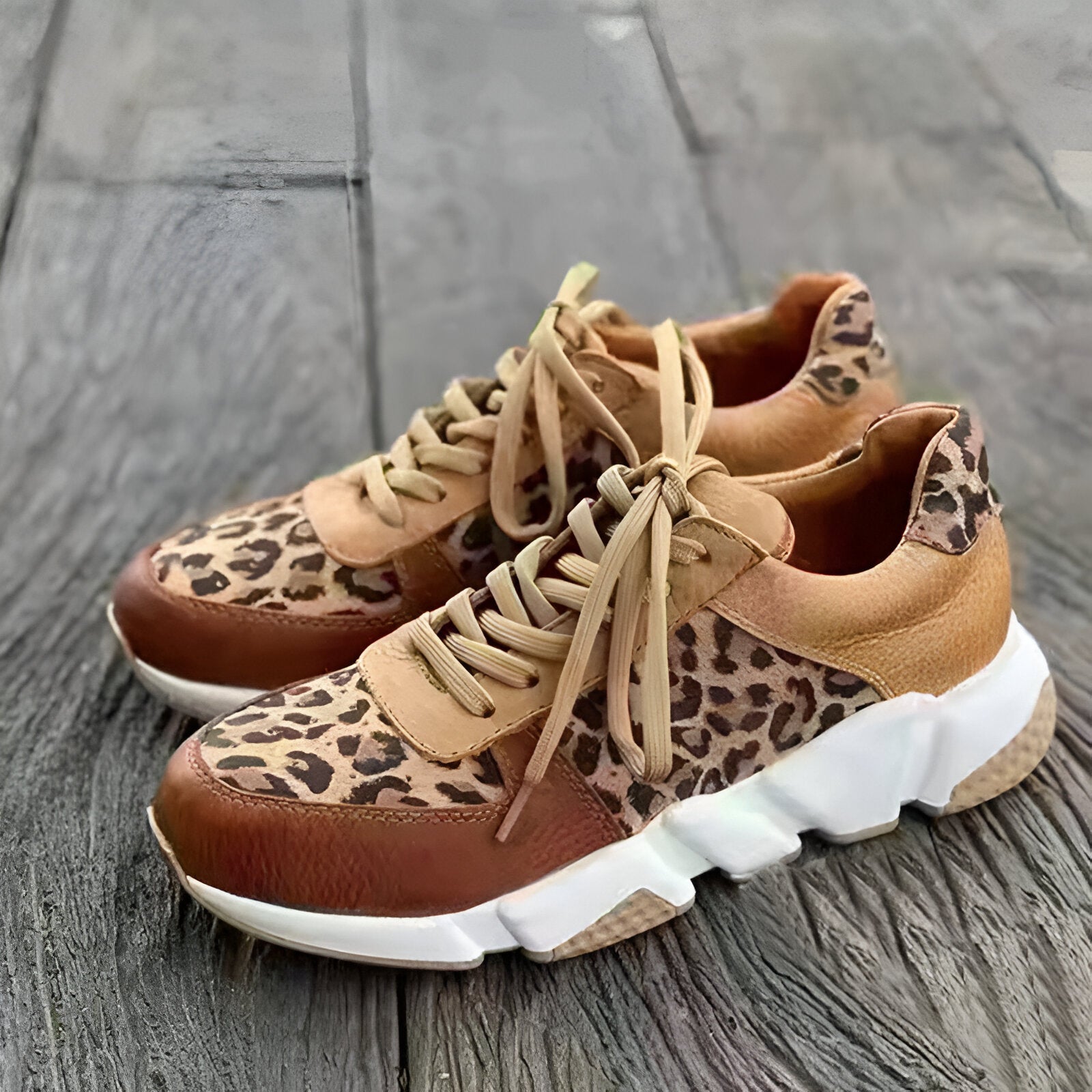 Simba | Leopard Print Sneakers