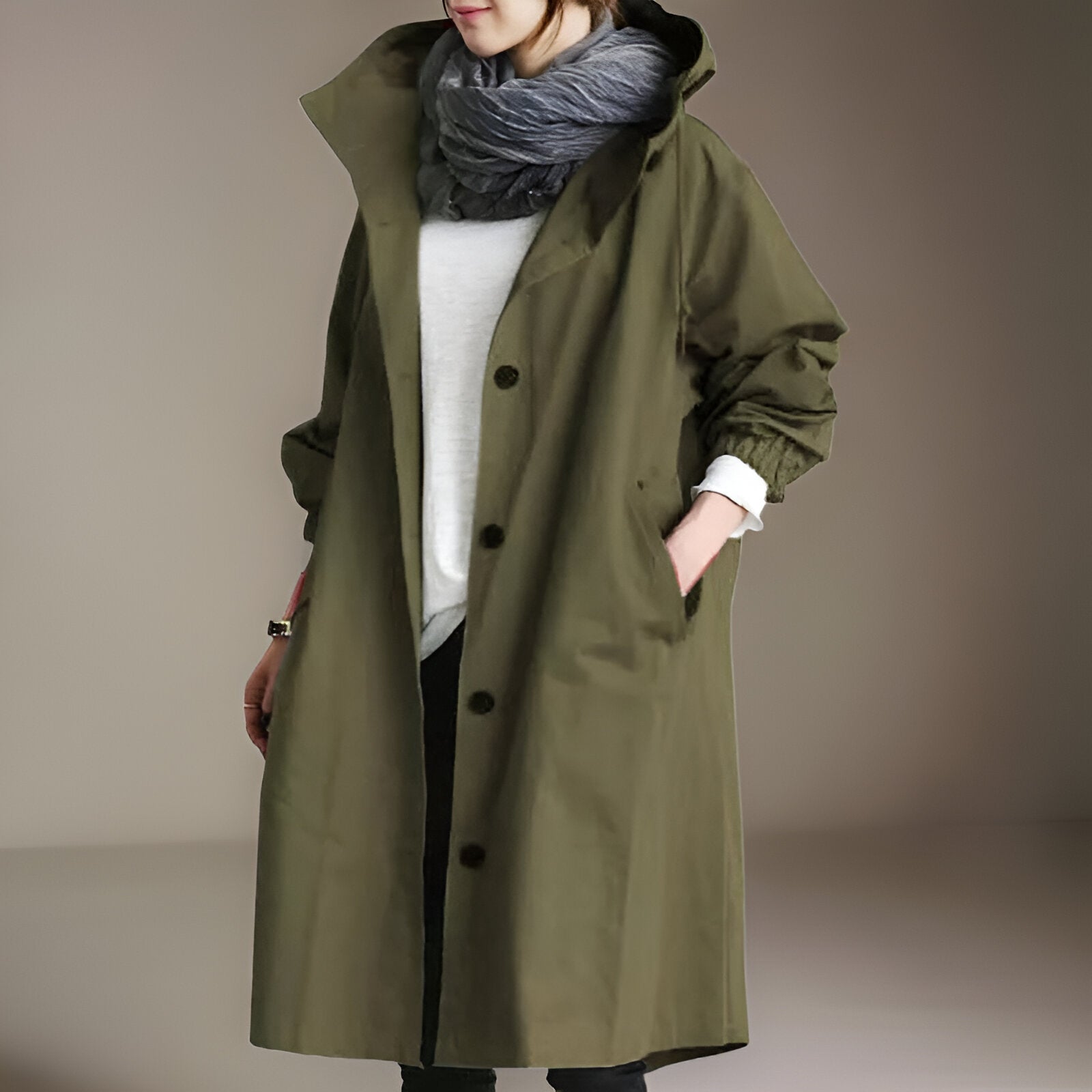 Catherine | Elegant Raincoat