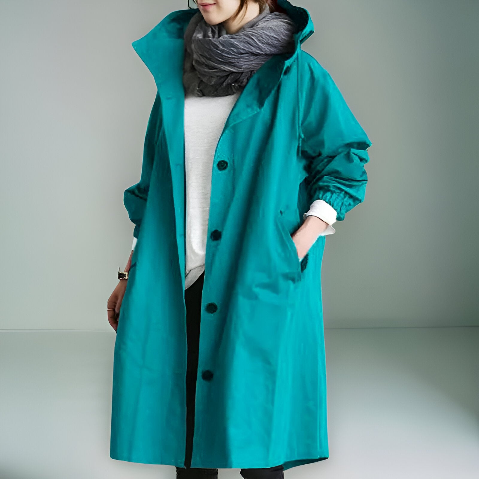 Catherine | Elegant Raincoat